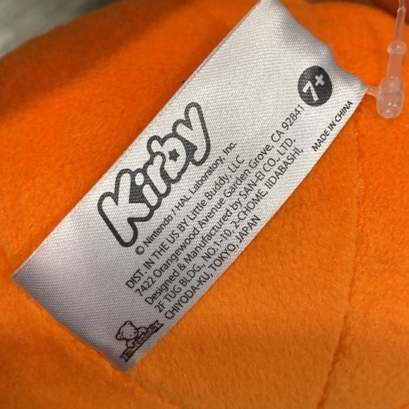Nintendo KIRBY Orange #18 Scarfy Little Buddy 7+ All Star Collection 5”Plush NWT - Picture 7 of 11